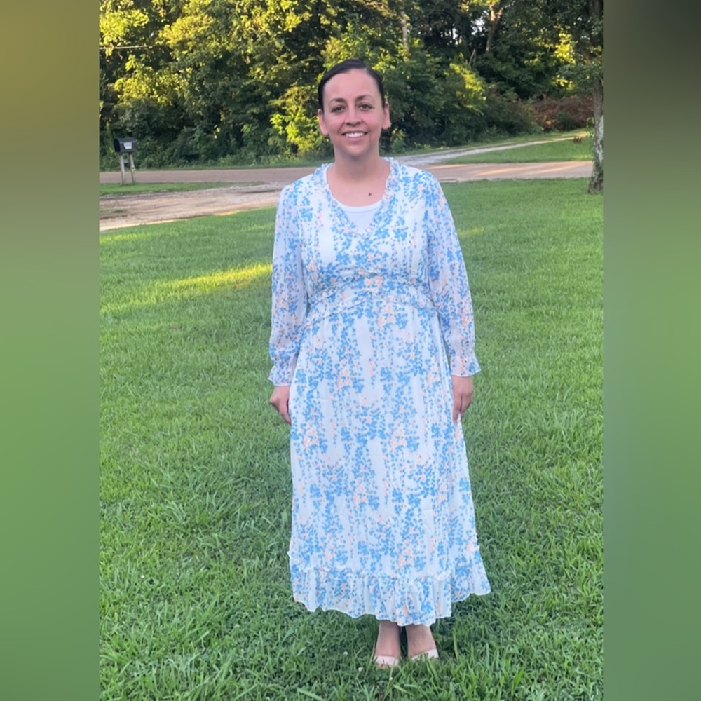 Beautiful spring dress